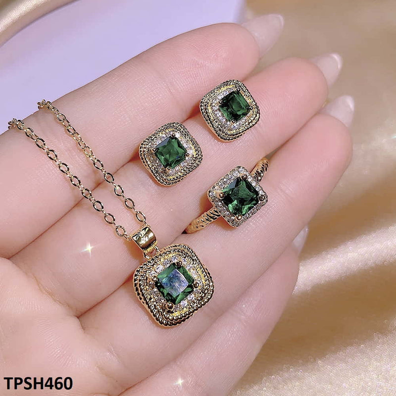Bracket Square Pendant Set