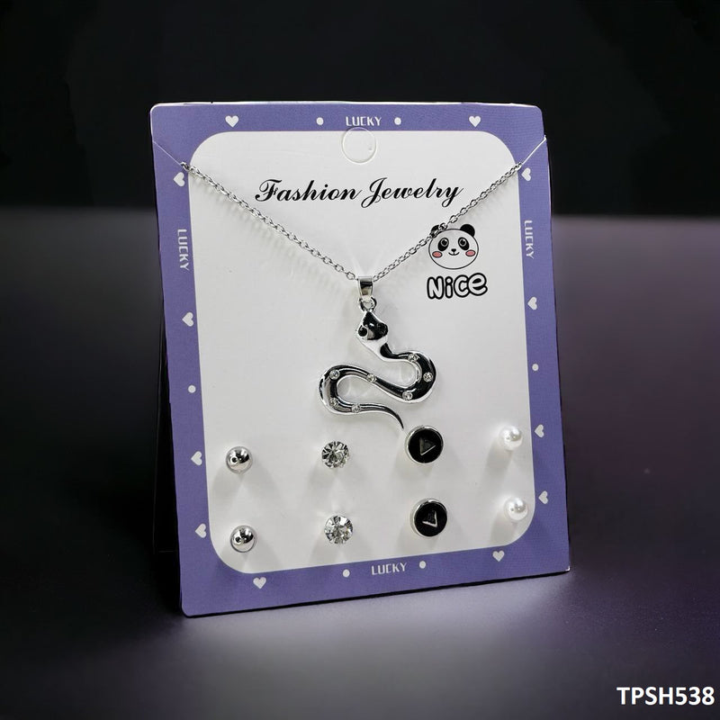 Fng Cobra Pendant Set