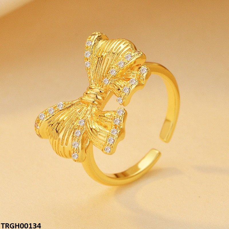 Plain Bow Ring Adjustable