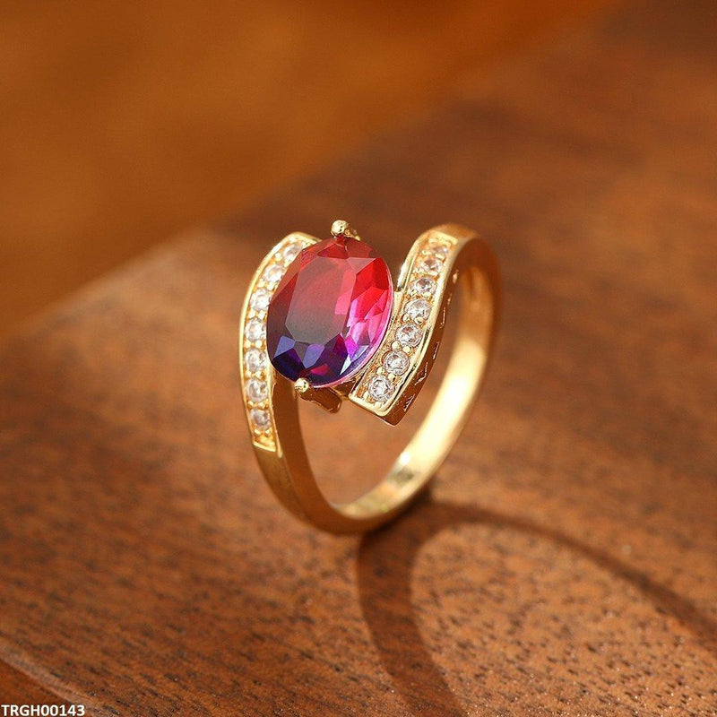 Oval Stone Ring
