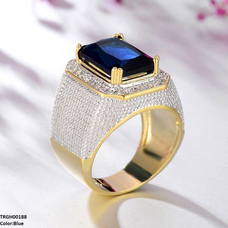 Imp Rectangle Zircon Ring