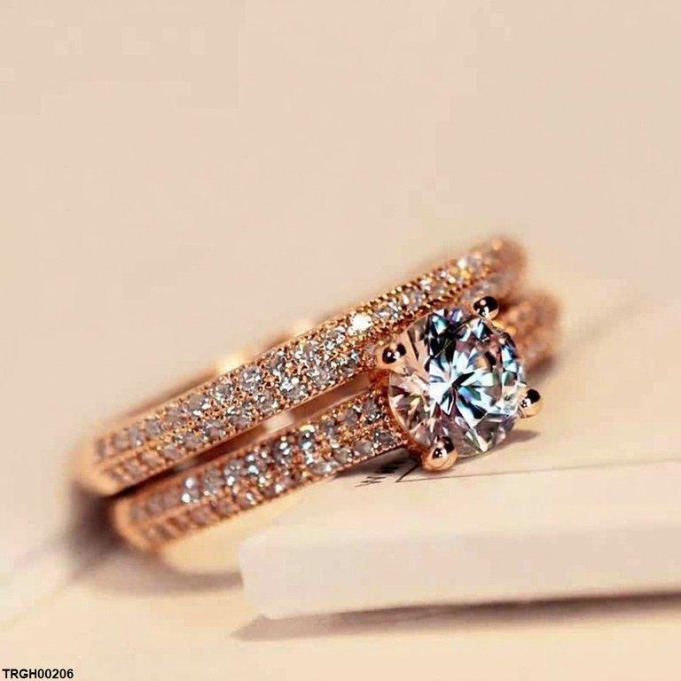 Round Couple Ring