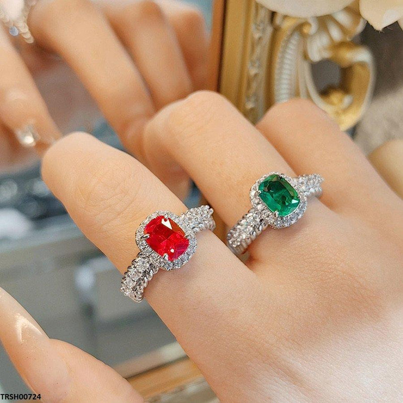 Oval Rectangle Ring Adjustable - Trsh