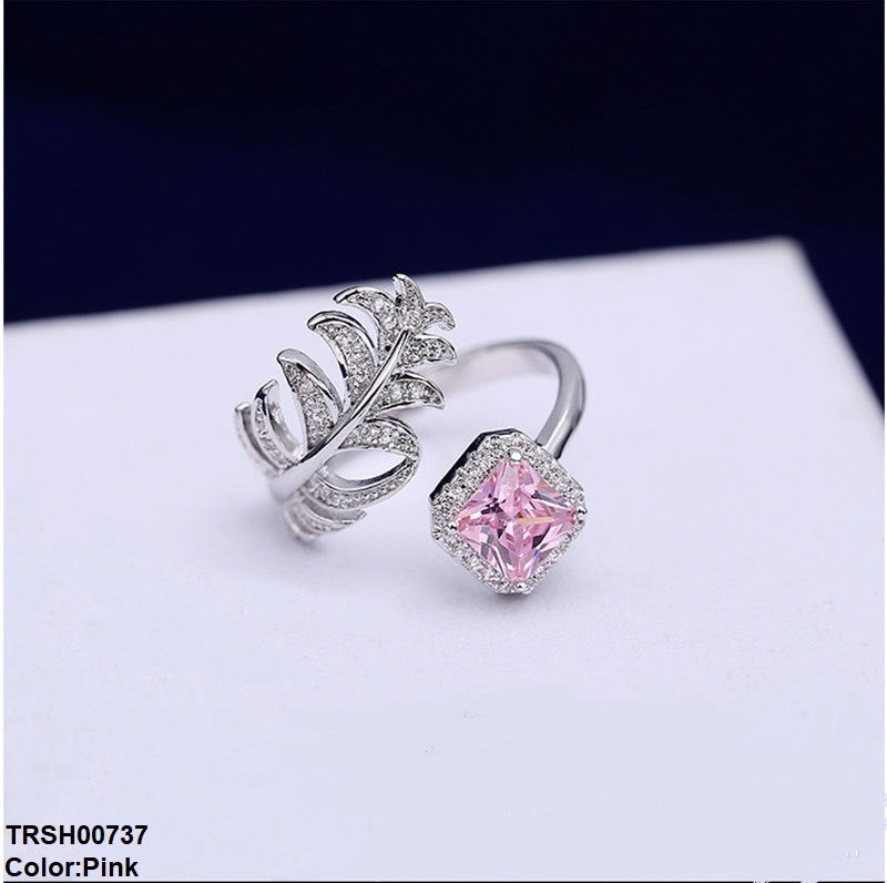 Leaf & Cushion Ring Adjustable