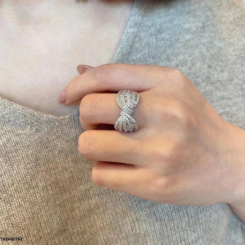 Tied Wth Sparkle Ring