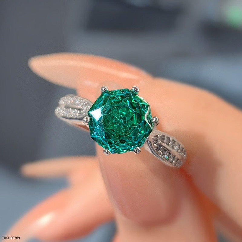 Imp Round Stone Ring