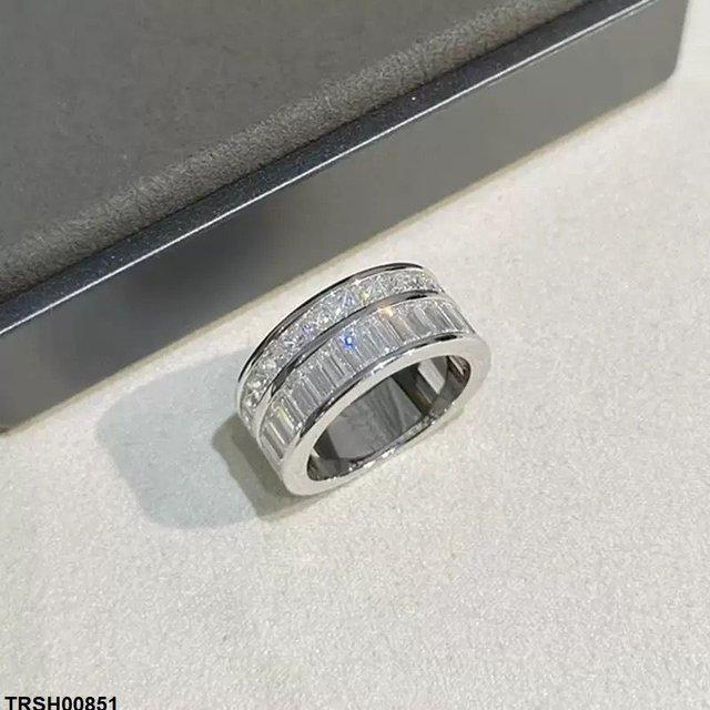 Round Double Stone Ring