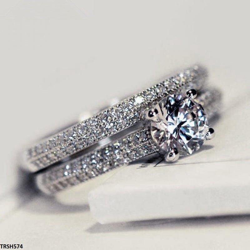 Couple Zircon Ring
