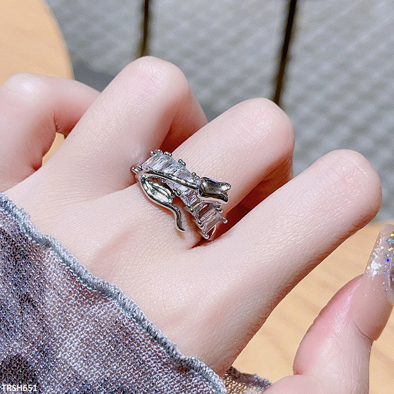 Jjs Flower Ring Adjustable